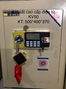 Két sắt KV50 – 500x400x370 – Khóa Điện Tử